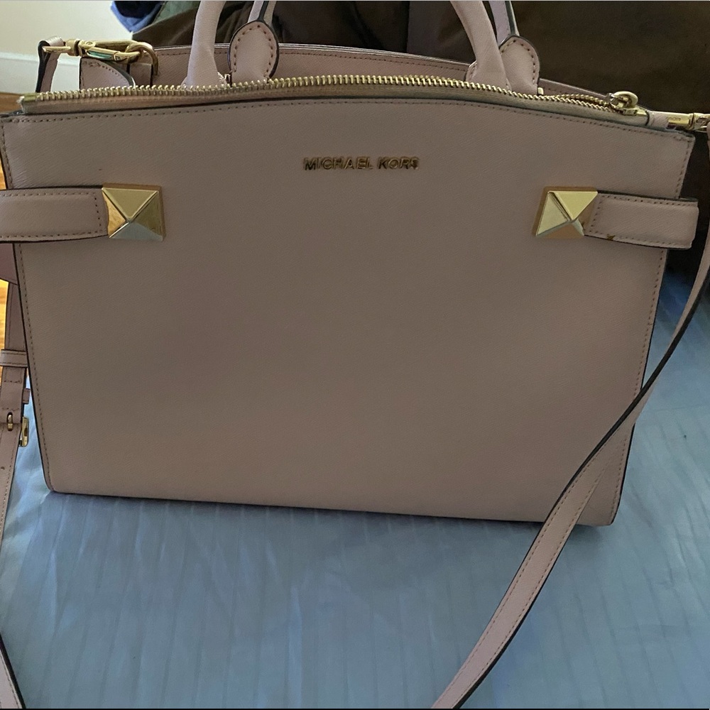 Pink Michael Kors bag